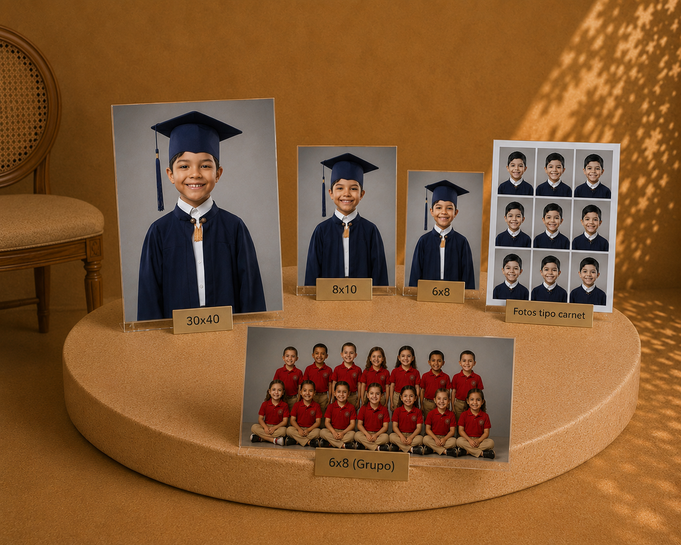 Set de fotos en físico