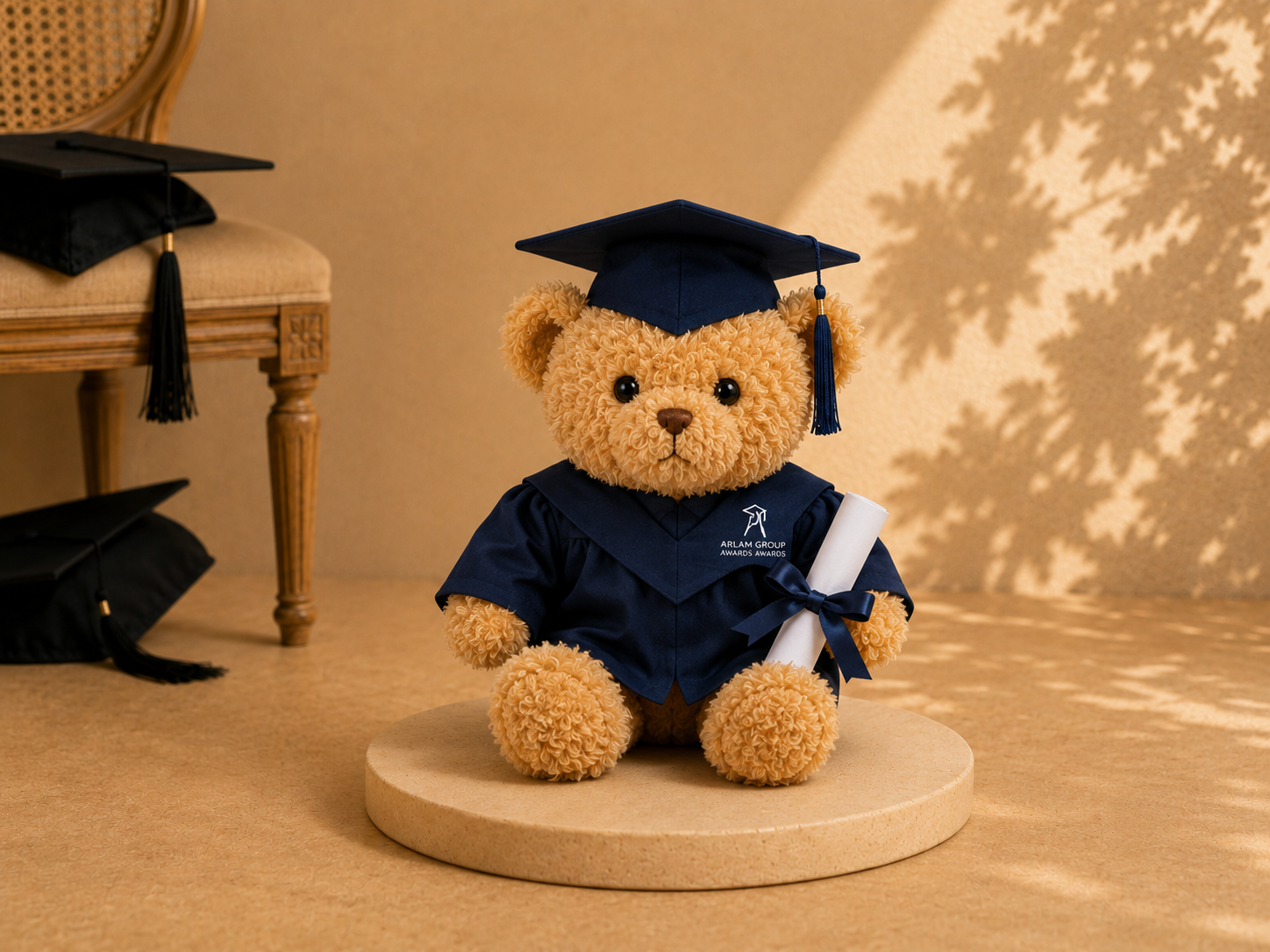 Oso de graduación
